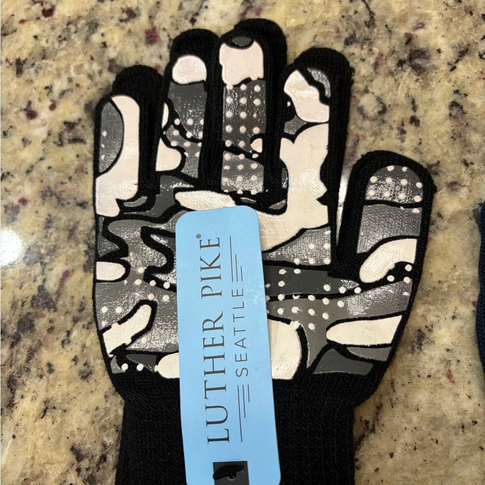Kids' Camouflage Mittens - Black, Blue, Gray 3 Pack